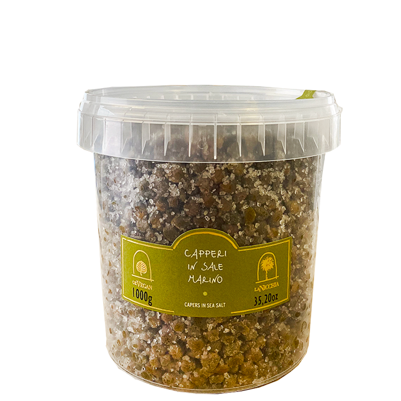 Pantelleria Small capers in sea salt 1kg La Nicchia