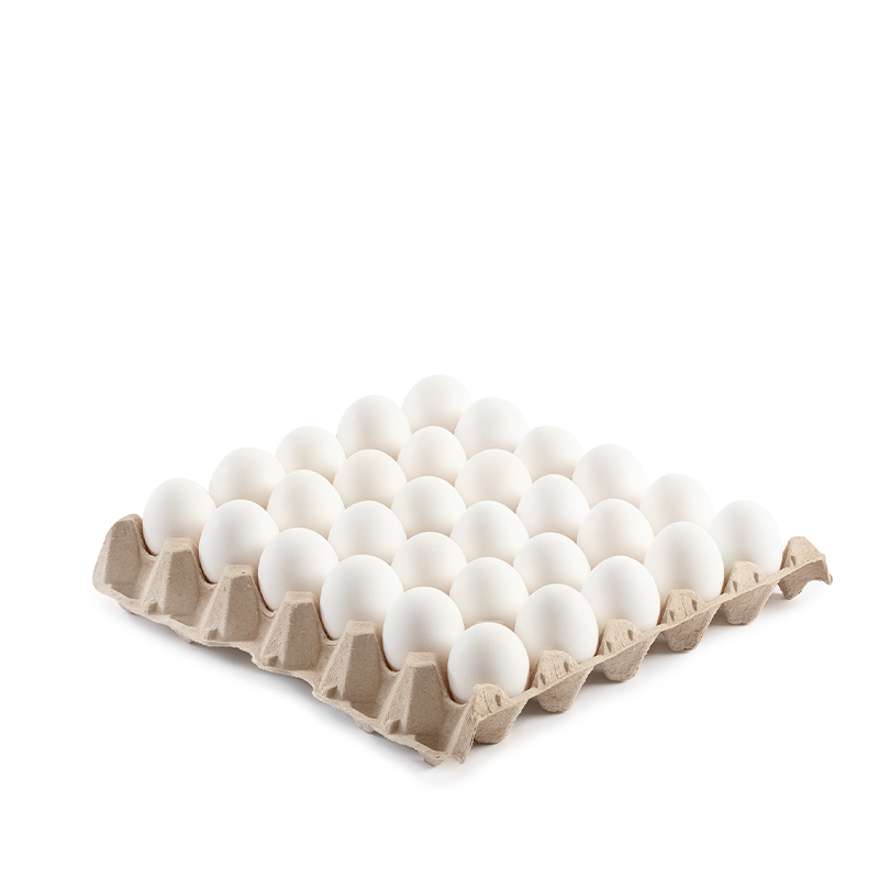 16 Scatole Per Uova Da 30 - Cartone Bianco In Cellulosa, 30x30x4.5 Cm, Per Conservazione, Trasporto O Fai Da Te
